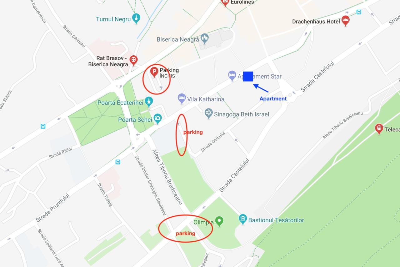 Poarta Schei Apartment Брашов Экстерьер фото